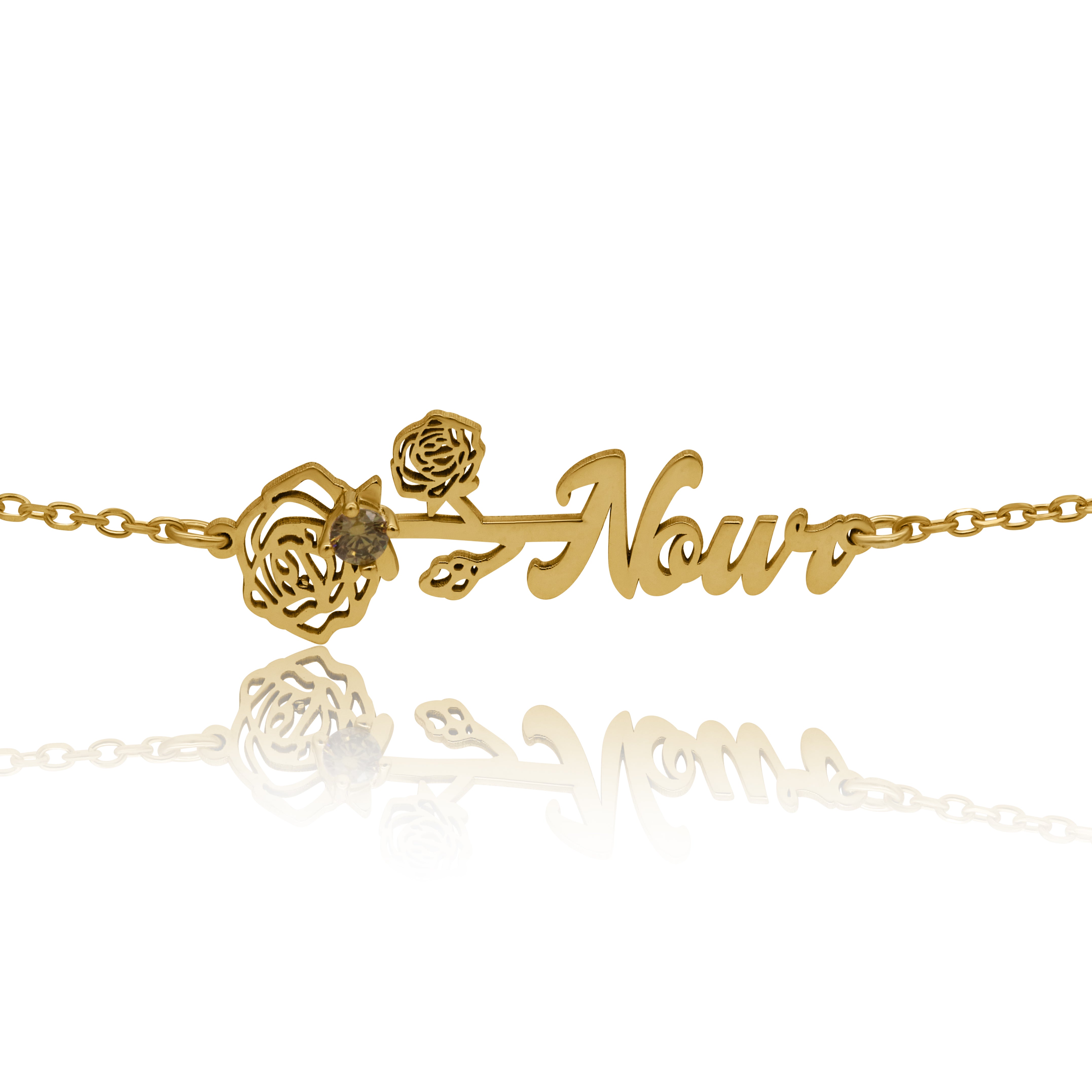 Birth Flower Bracelet