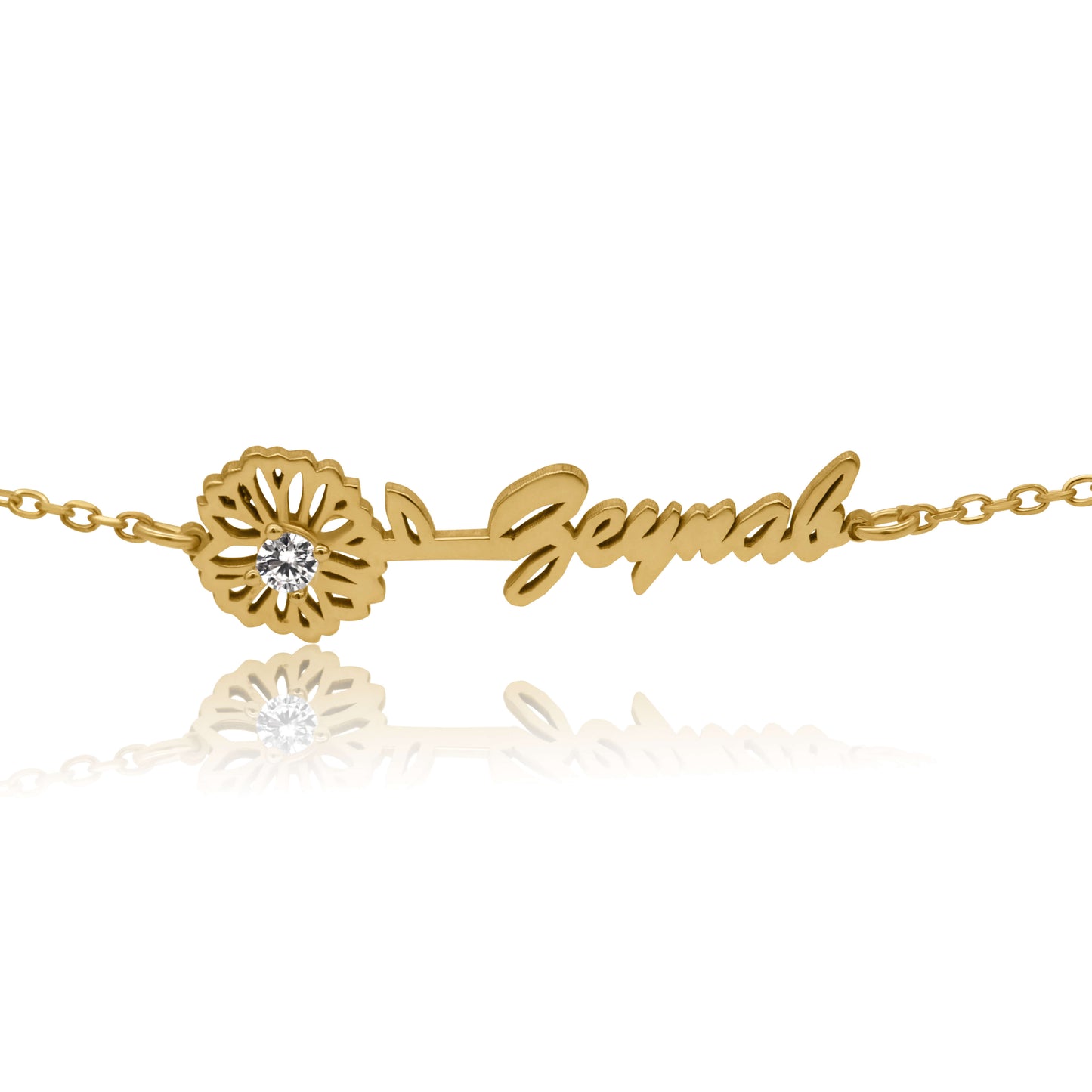 Birth Flower Bracelet