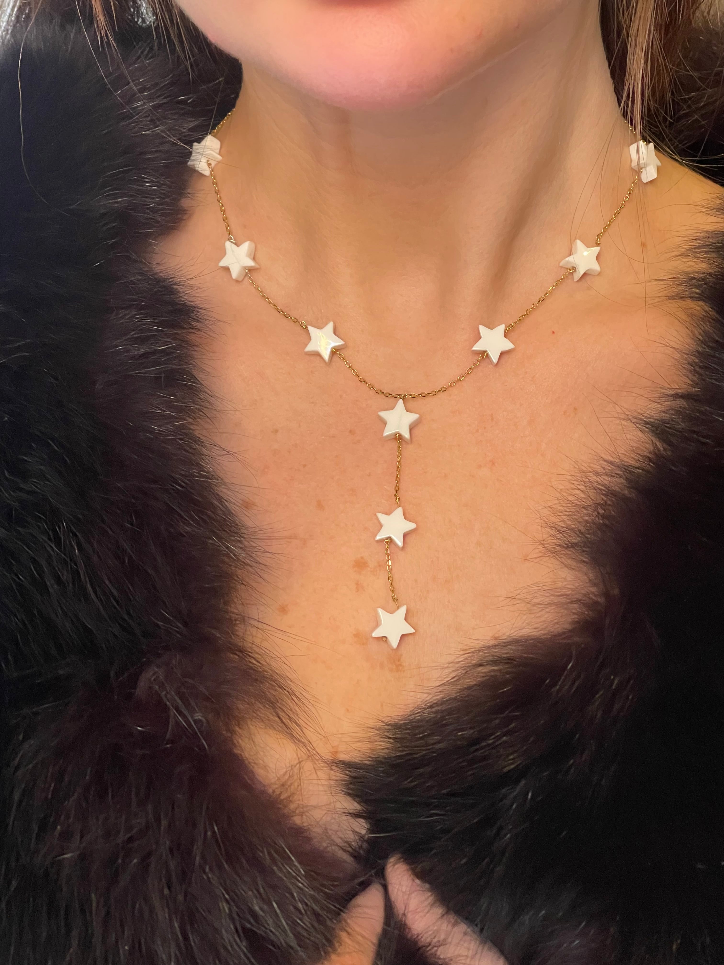 Customize Stars "Resin" Necklace