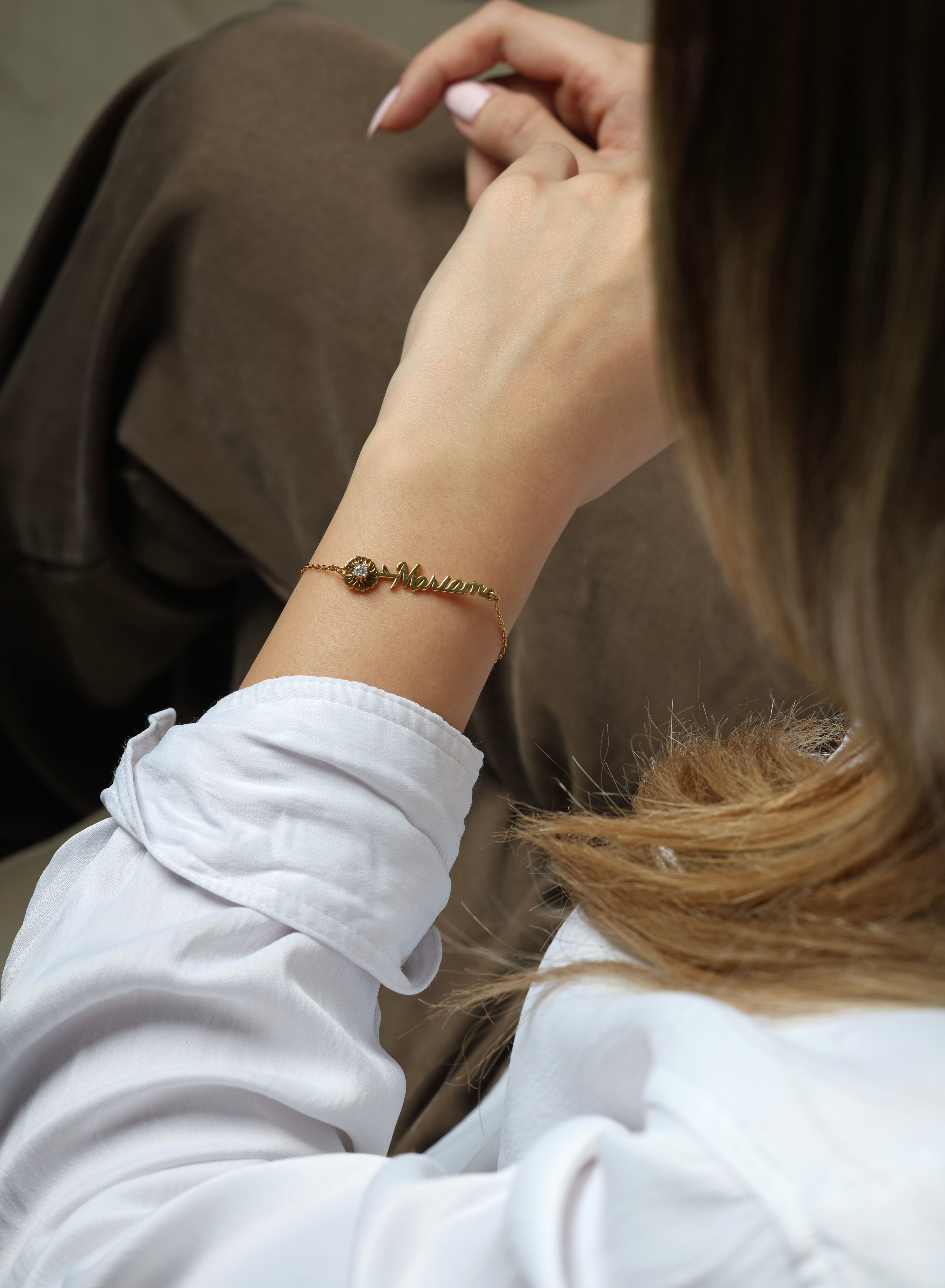 Birth Flower Bracelet