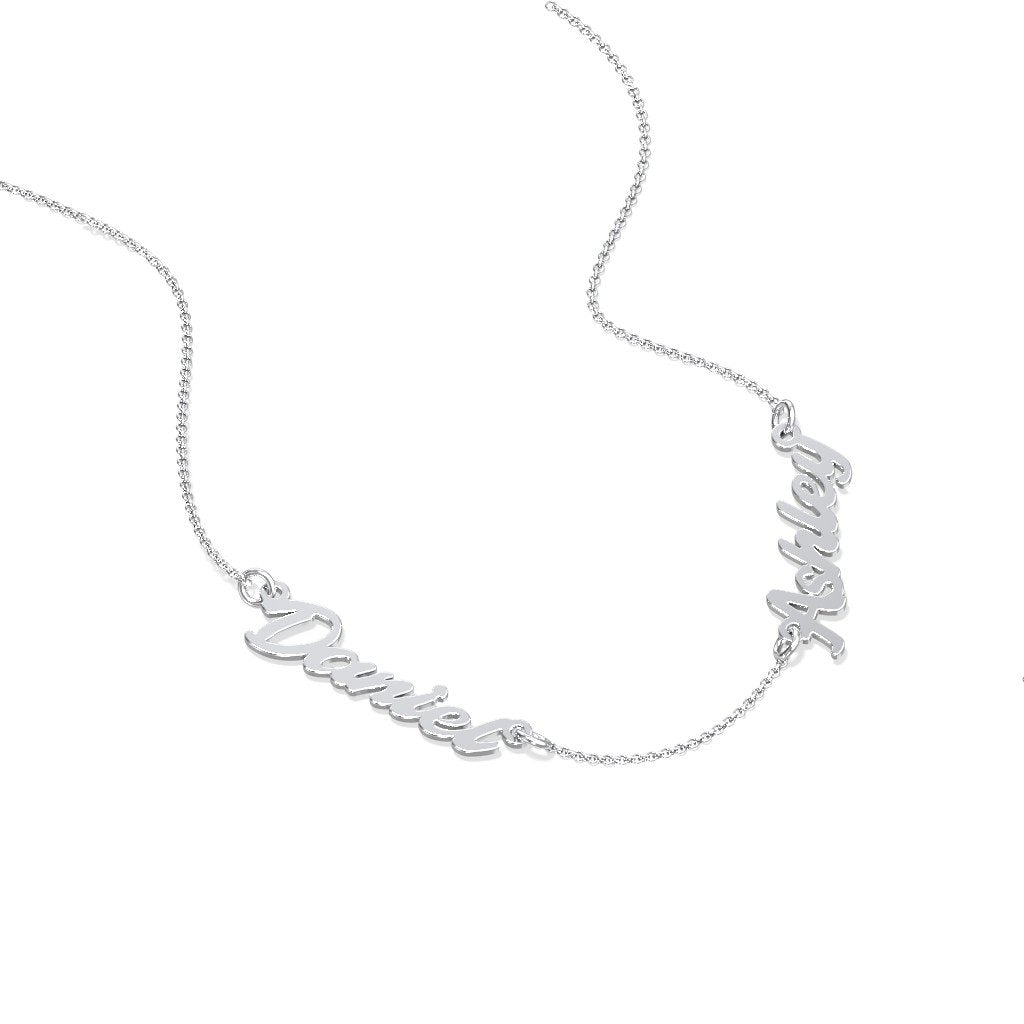 Personalized Two Names Necklace