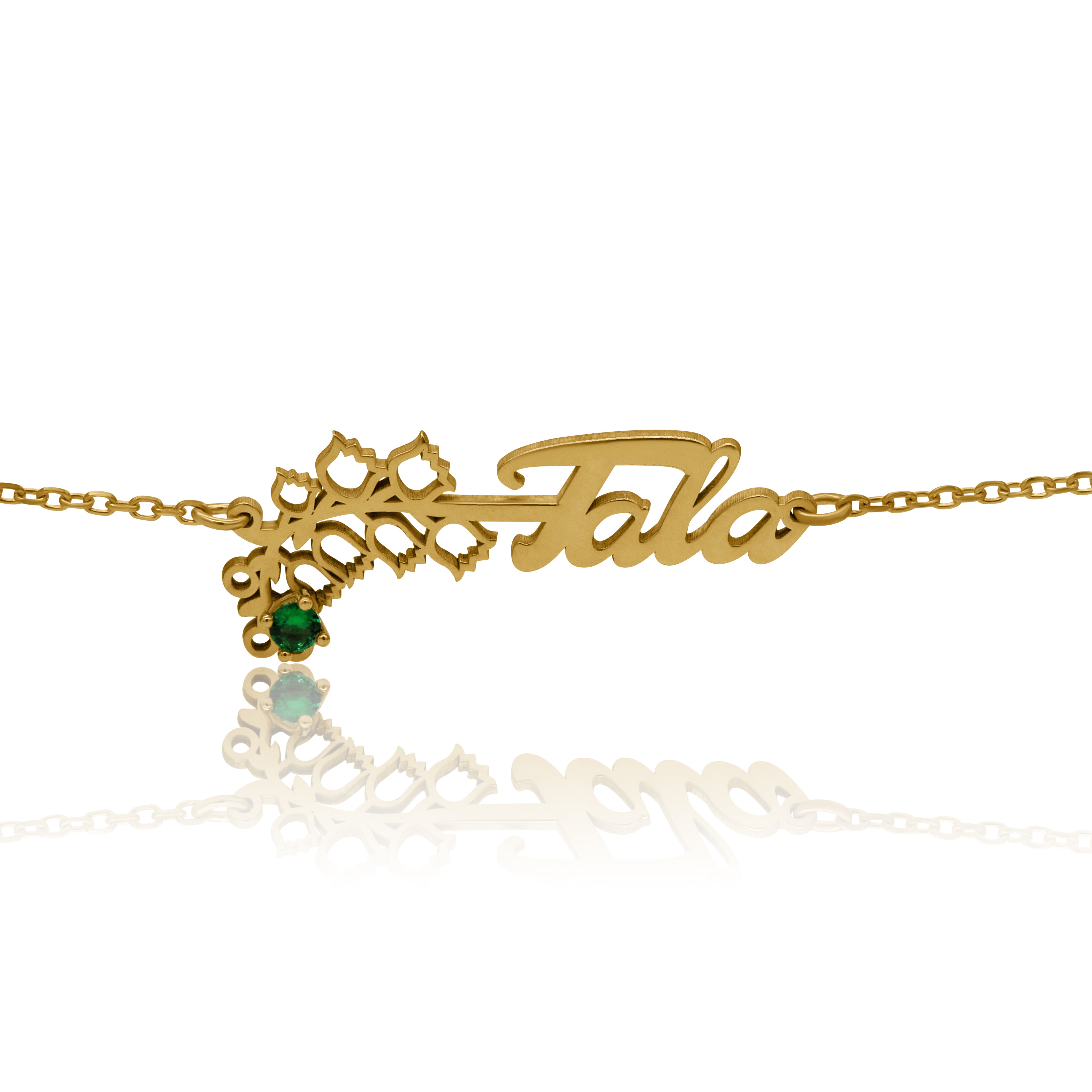 Birth Flower Bracelet