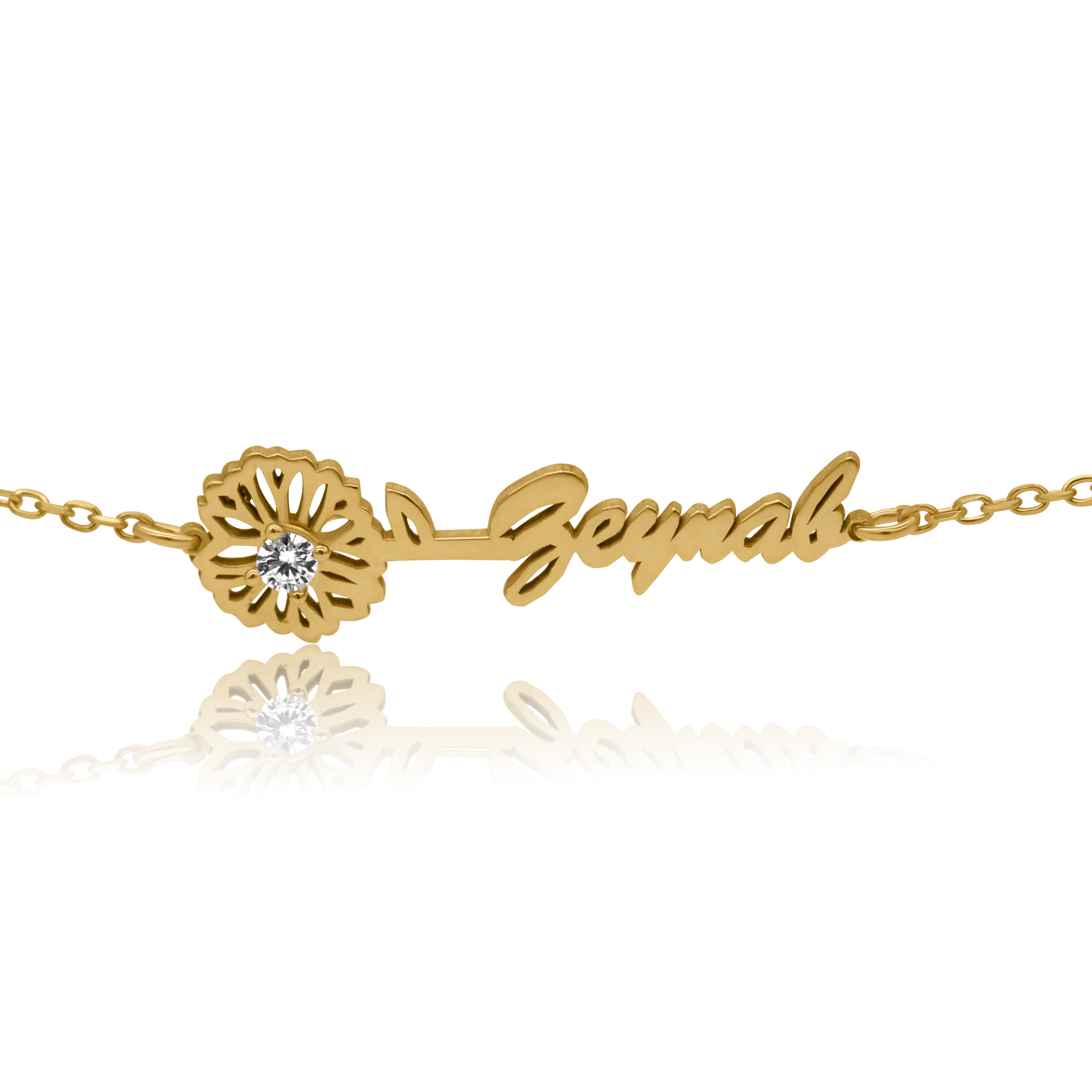 Birth Flower Bracelet