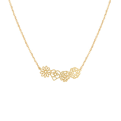 Birth Flower Necklace