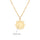customized Sun Shape necklace