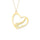 Written With Love Heart Name Necklace