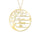 Family Tree Cutout Necklace