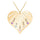 Engravable Heart Necklace with 2-7 Birthstones