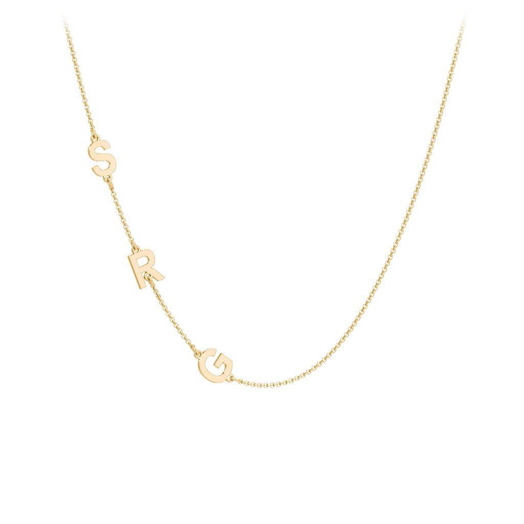 Personalized Initial Station Necklace