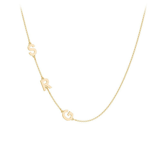 Personalized Initial Station Necklace