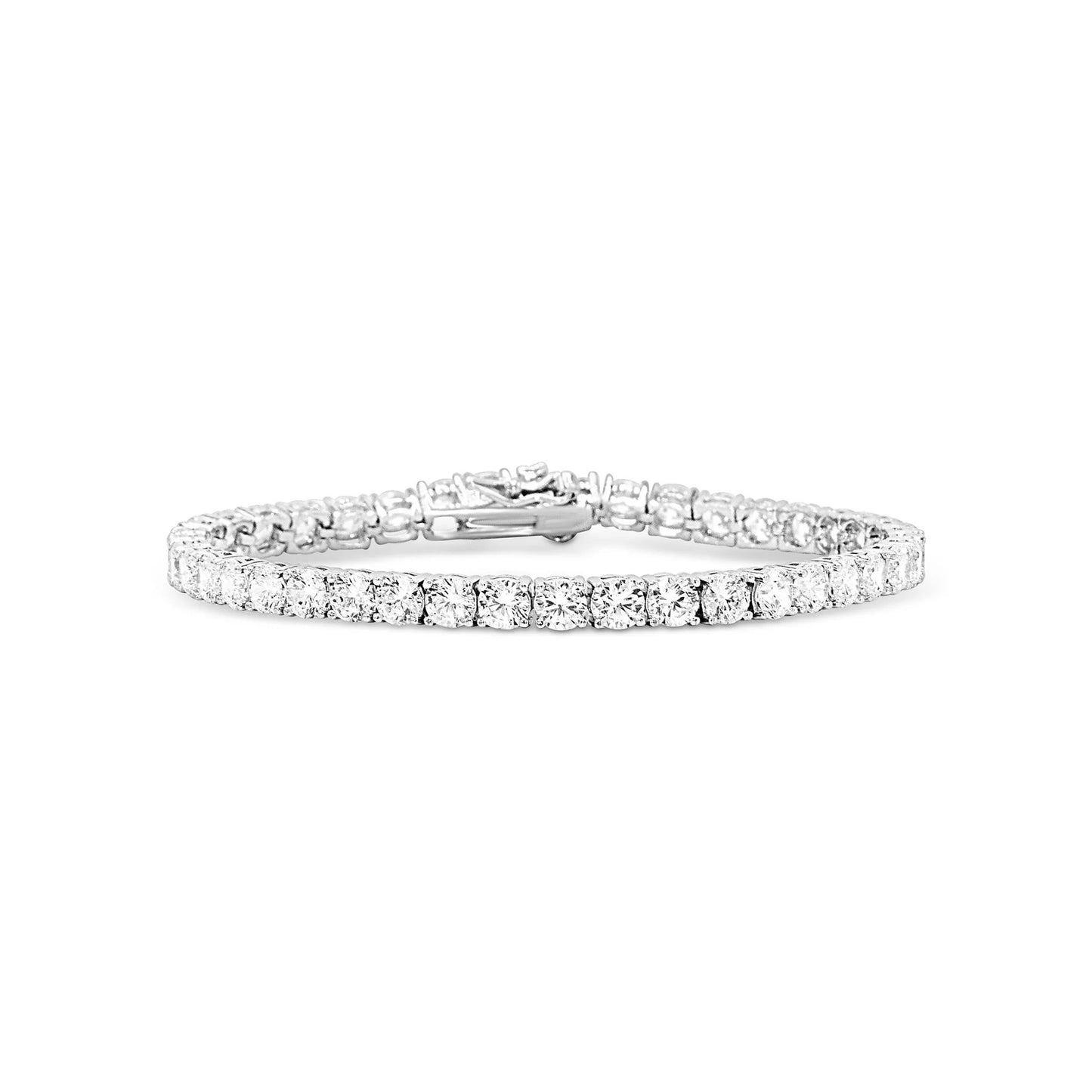Classic Tennis Bracelet White