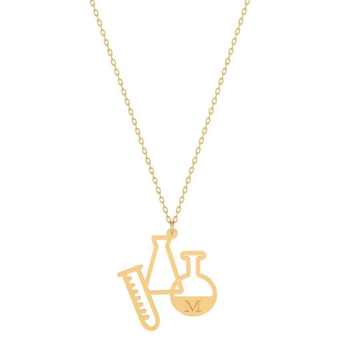 Skilled Chemist Customized Necklace