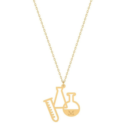 Skilled Chemist Customized Necklace