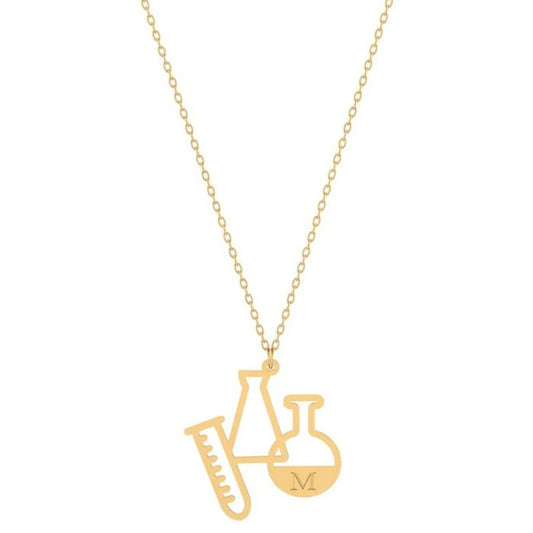 Skilled Chemist Customized Necklace