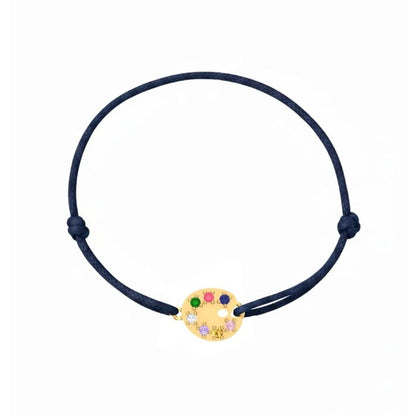 Paint Palette Cord Bracelet